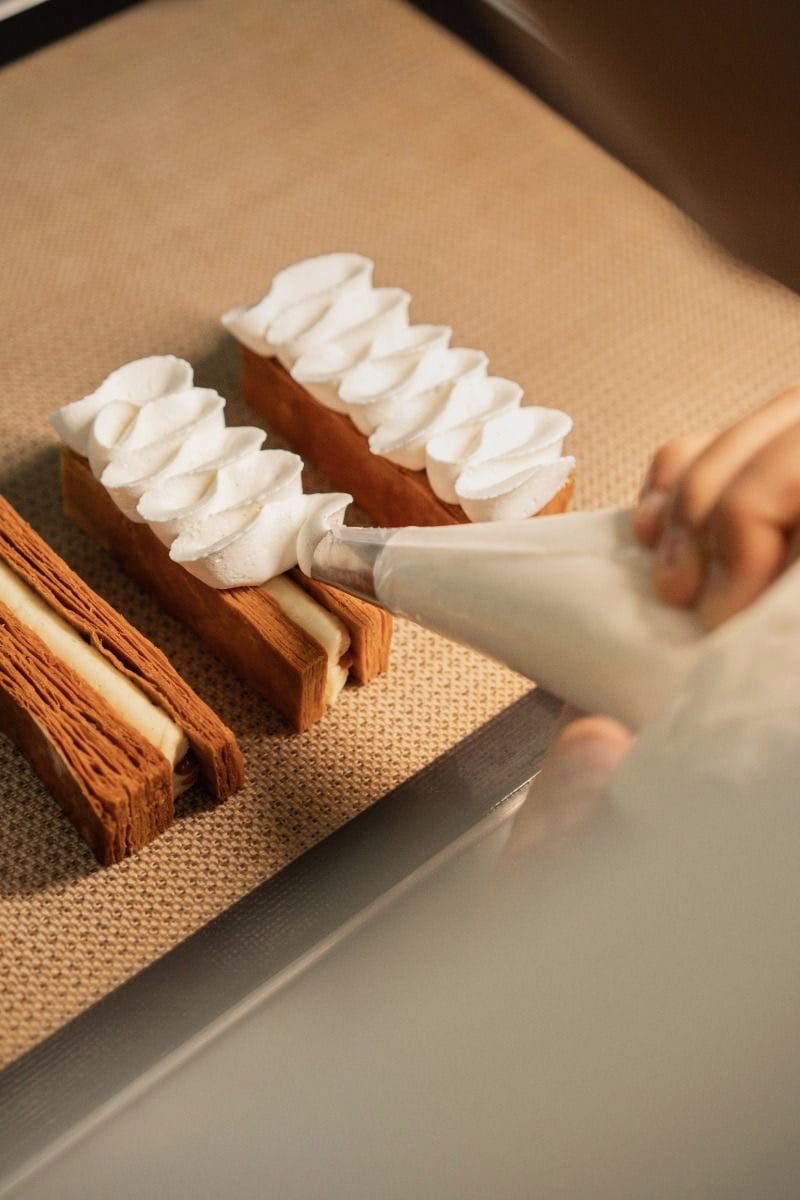 cake and dessert table with elegant decorations