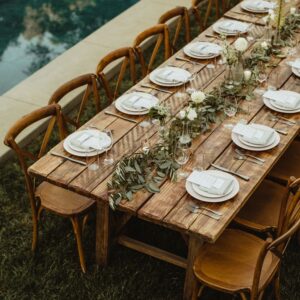 wedding reception featuring assorted appetizers